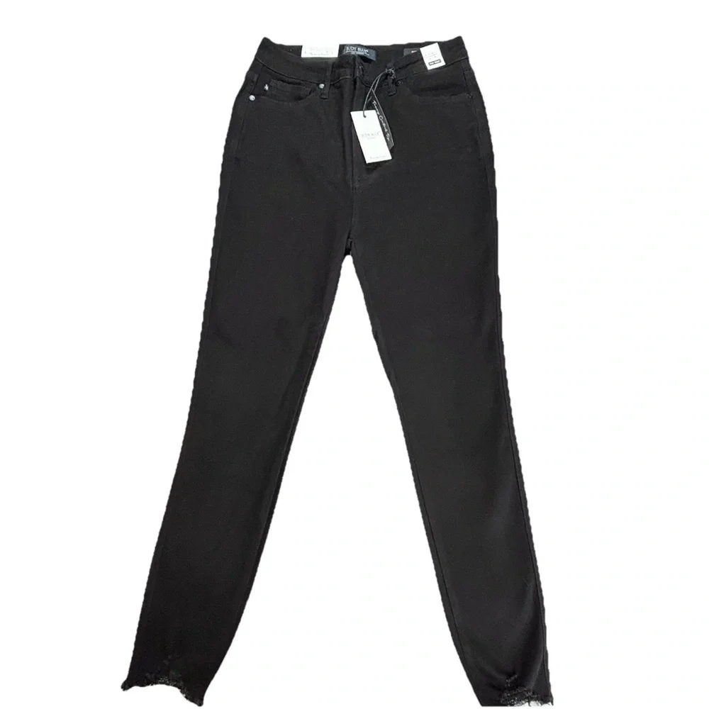 Judy Blue Jeans‎ Women’s 11/30 Black Hight Waist Skinny Fit Tummy Control Top